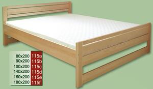 Dřevěná postel CLASSIC 115 z masivu buk