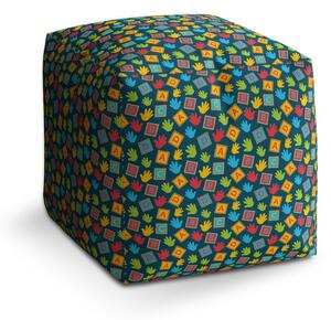 Sablio Taburet Cube ABC: 40x40x40 cm