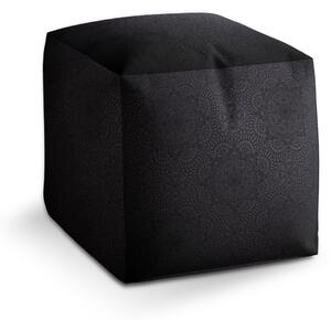 Sablio Taburet Cube Mehendi: 40x40x40 cm
