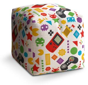 Sablio Taburet Cube Videohra: 40x40x40 cm