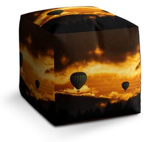 Sablio Taburet Cube Horkovzdušné balony: 40x40x40 cm