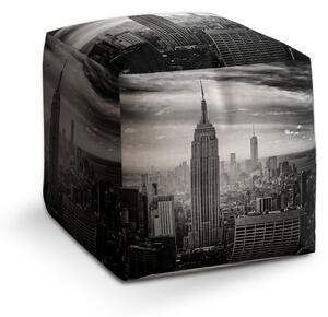 Sablio Taburet Cube Manhattan: 40x40x40 cm