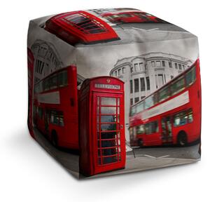 Sablio Taburet Cube Londýn 2: 40x40x40 cm