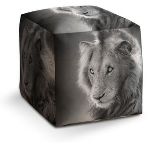 Sablio Taburet Cube Lvíček: 40x40x40 cm