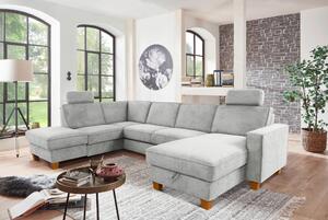 SEDACÍ SOUPRAVA, textil, barvy stříbra Sit & More - Sedací soupravy, Online Only