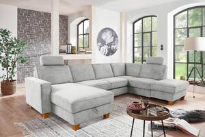 SEDACÍ SOUPRAVA, textil, barvy stříbra Sit & More - Sedací soupravy, Online Only