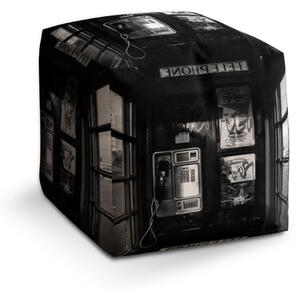 Sablio Taburet Cube Telefonní budka: 40x40x40 cm