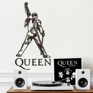 DUBLEZ | Dřevěný obraz Queen - Freddie Mercury