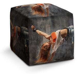 Sablio Taburet Cube Tanečnice: 40x40x40 cm