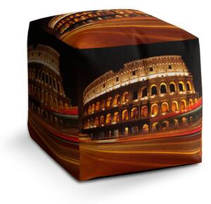 Sablio Taburet Cube Koloseum: 40x40x40 cm
