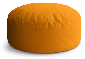Sablio Taburet Circle Neonová oranžová: 40x50 cm