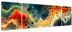 Obraz - Moderní abstrakce (170x50 cm)