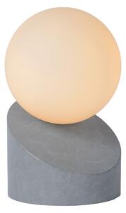 Lucide 45561/01/36 stolní lampa Len, šedá, G9, 16cm