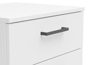 KOMODA, bílá, 45/83/40 cm Carryhome - Široké komody