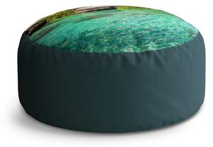 Sablio Taburet Circle Chatky na moři: 40x50 cm