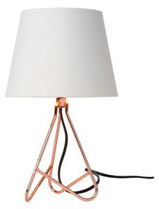 Lucide 47500/81/17 stolní lampa Gitta, měď, E14, 30cm
