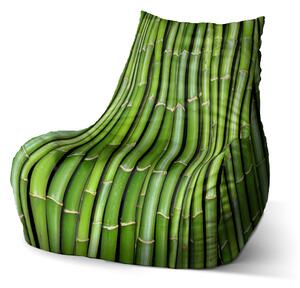 Sablio Sedací vak Bean Bambus - 100 x 90 x 45 cm