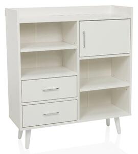 KOMODA, bílá, 80/90/30 cm MID.YOU - Široké komody, Online Only