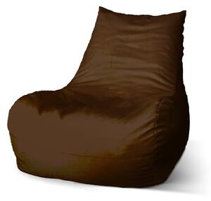 Sablio Sedací vak Bean Čokoládově hnědá - 100 x 90 x 45 cm