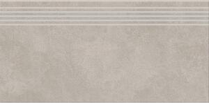 EBS Ares schodovka 30x60 light grey mat rekt