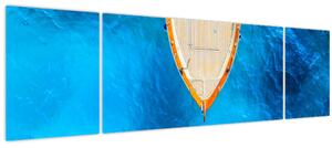 Obraz - Letní loď (170x50 cm)