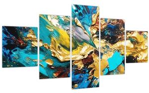 Obraz - Texturovaná olejomalba (125x70 cm)