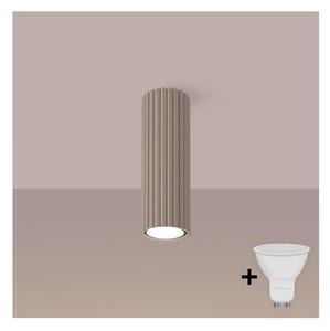 Brilagi - LED Bodové svítidlo CRESTO 1xGU10/10W/230V 20 cm taupe