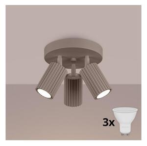 Brilagi - LED Bodové svítidlo CRESTO 3xGU10/10W/230V taupe