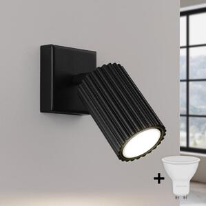 Brilagi - LED Nástěnné bodové svítidlo CRESTO 1xGU10/10W/230V černá