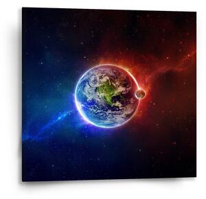 Sablio Obraz Planeta Země - 50x50 cm