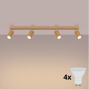 Brilagi - LED Bodové svítidlo CRESTO 4xGU10/10W/230V zlatá