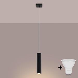 Brilagi - LED Lustr na lanku CRESTO 1xGU10/10W/230V černá