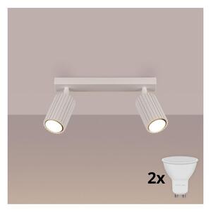Brilagi - LED Bodové svítidlo CRESTO 2xGU10/10W/230V krémová
