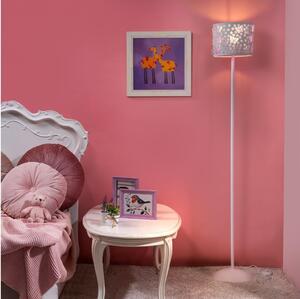 ONLI - Stojací lampa TITILLA 1xE27/22W/230V fialová/bílá