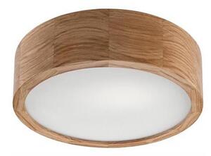 Stropní svítidlo OAK 1xE27/60W/230V dub pr. 27,5 cm
