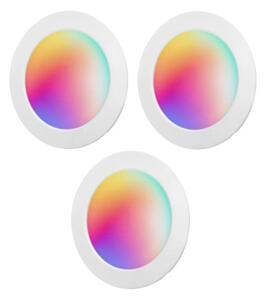 Aigostar-SADA 3x LED RGBW Stm. podhl. svítidlo MESH 15W/230V 2700K-6500K pr.17cm