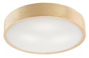 Stropní svítidlo NATURAL 3xE27/60W/230V pr. 47,5 cm borovice