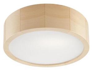 Stropní svítidlo NATURAL 1xE27/60W/230V pr. 27,5 cm borovice