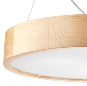 Lustr na lanku NATURAL 3xE27/60W/230V pr. 47 cm borovice