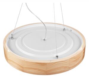 Lustr na lanku NATURAL 3xE27/60W/230V pr. 47 cm borovice