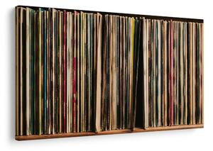 Obraz retro vinylové desky