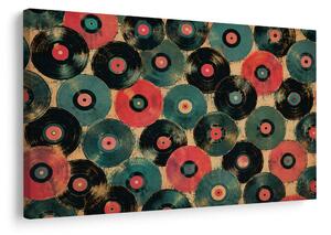 Obraz retro vinylové desky