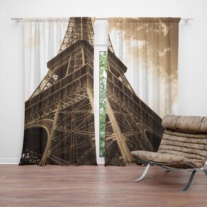 Sablio Závěs Eiffelova věž 6: 2ks 140x250cm