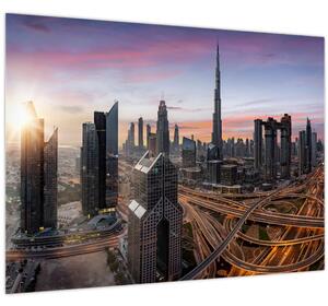 Obraz - Panorama Dubaje (70x50 cm)