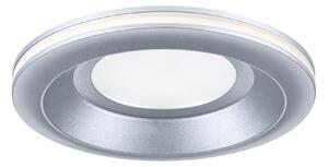 P 92249 LED vestavné svítidlo Sormus samostatné svítidlo IP65 kruhové 100mm 4,8W / 1,5W / 230V 3000K matný chrom - PAULMANN