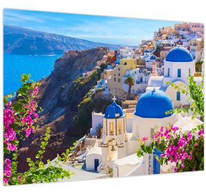 Obraz - Santorini, Řecko (70x50 cm)