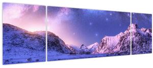 Obraz - Arktická krajina (170x50 cm)