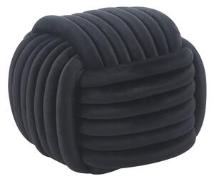 Designový taburet ISKARIEL - černý