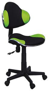 Dětská židle Q-G2, zelená/černá