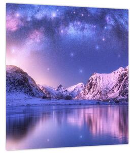 Obraz - Arktická krajina (30x30 cm)